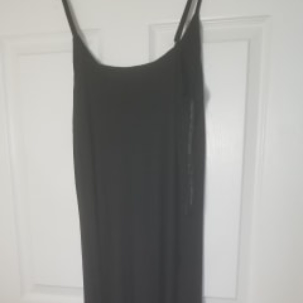 maxi black dress